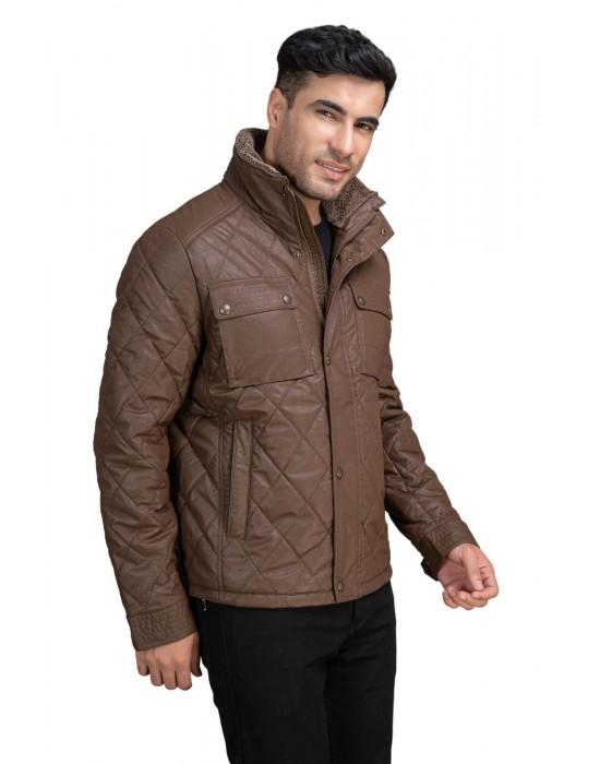 Men Jacket Coffee